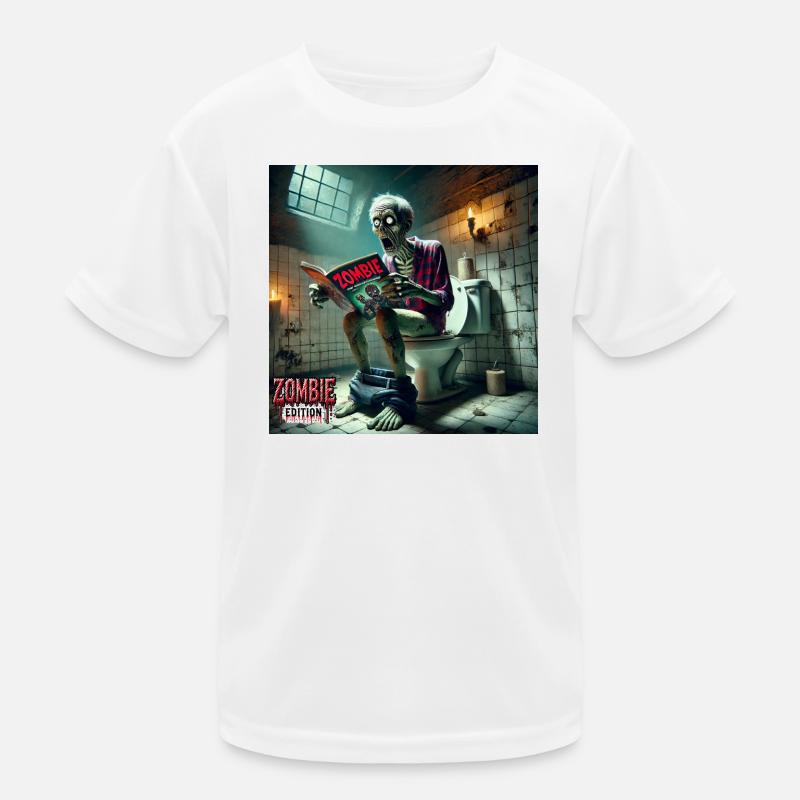 Zombie Loo Kids Functional T-Shirt