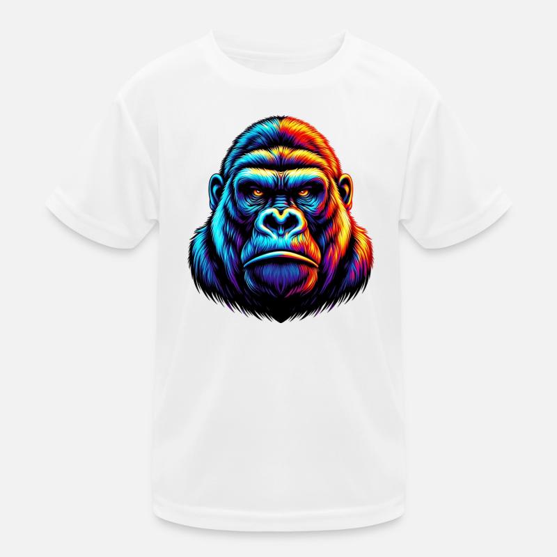 Gorilla Kinder Funktions-T-Shirt