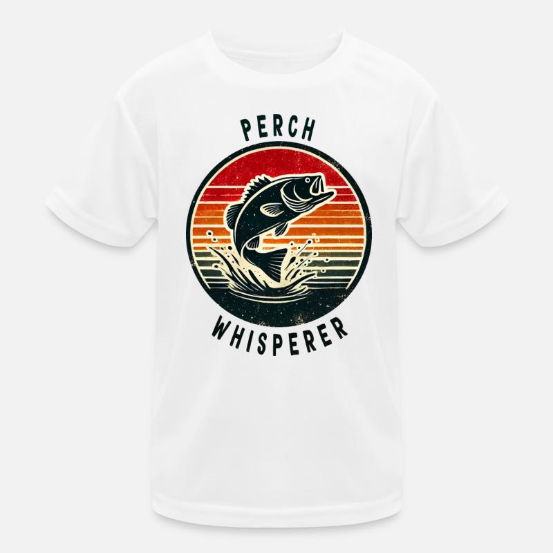 Design Perch Whisper T-shirt sport Enfant