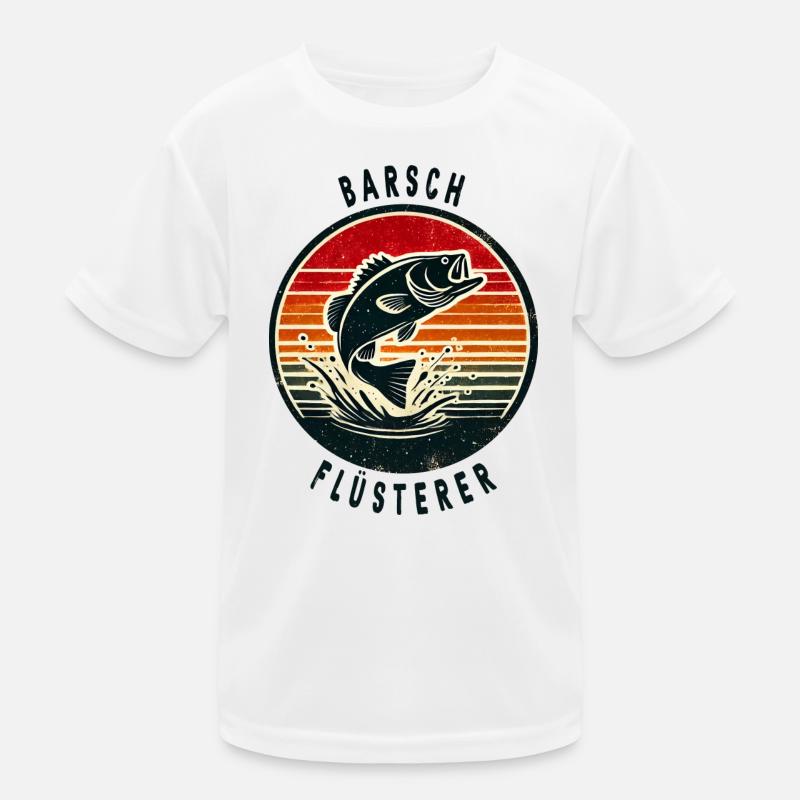 Perch whisper design Kids Functional T-Shirt