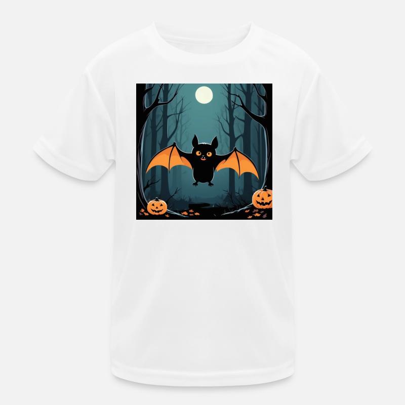 Halloween Bat Kinder Funktions-T-Shirt