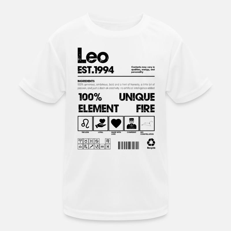Leo 1994 Kinder Funktions-T-Shirt