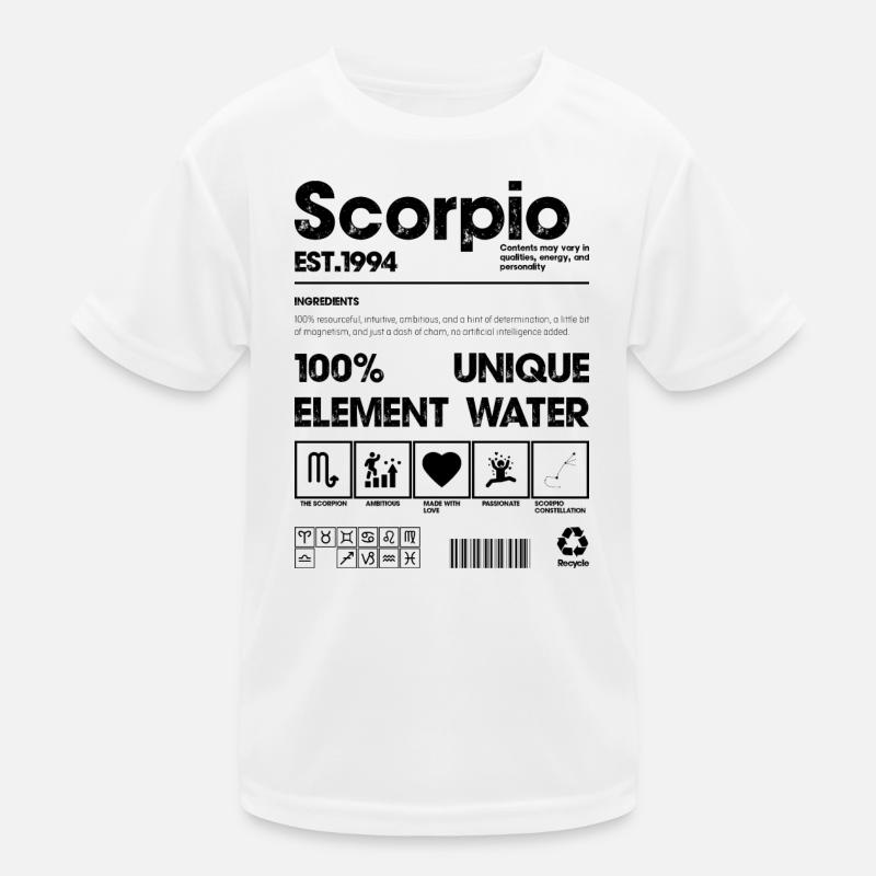 Scorpio 1994 - Kids Functional T-Shirt - white