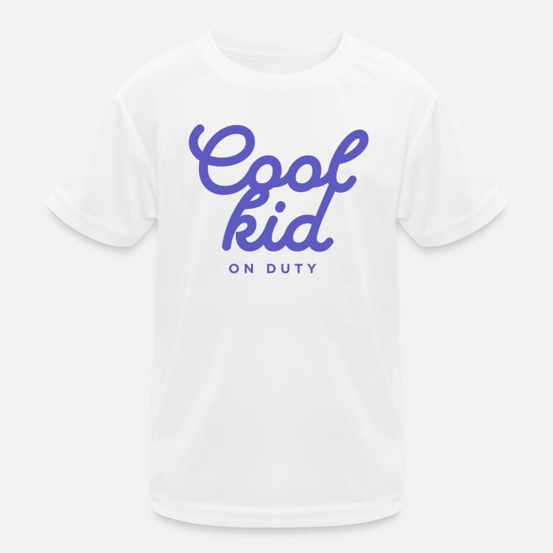 Golf Kid On Duty Style T-Shirt Kinder Funktions-T-Shirt