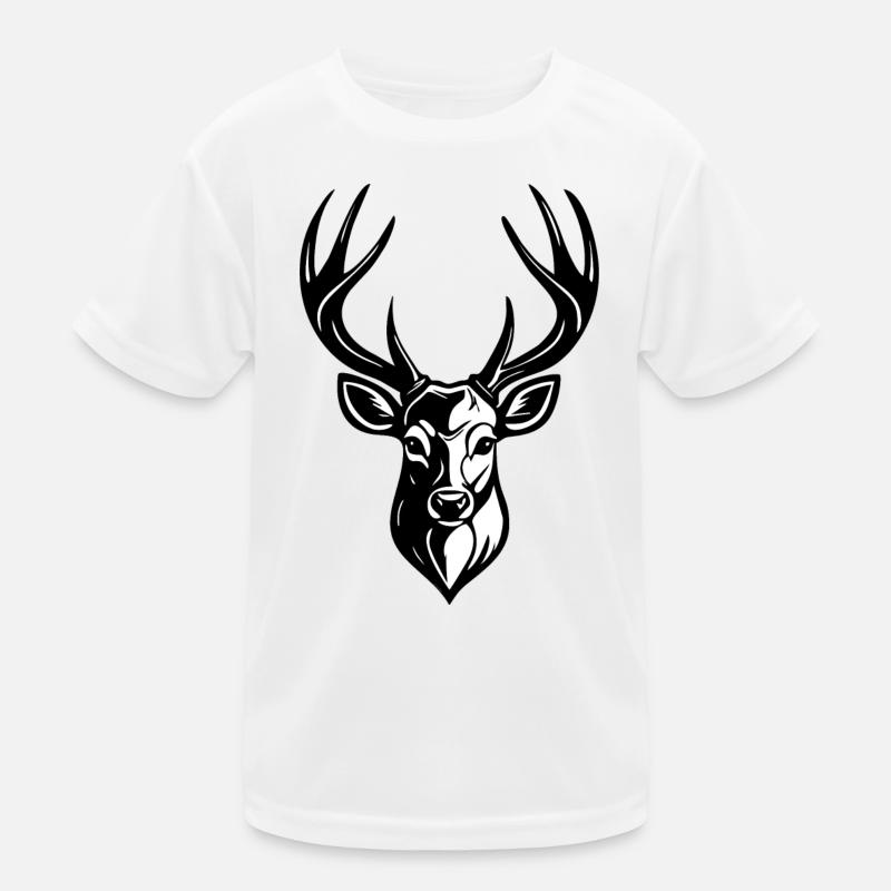 DEER HEAD Kids Functional T-Shirt