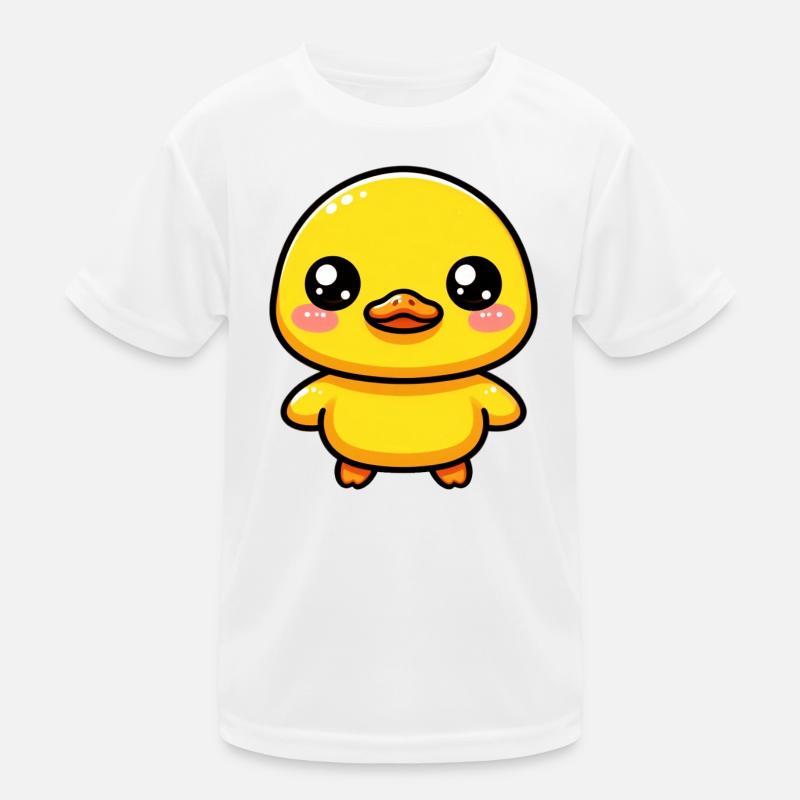 Duckling Duck Duck Duck Kids Functional T-Shirt