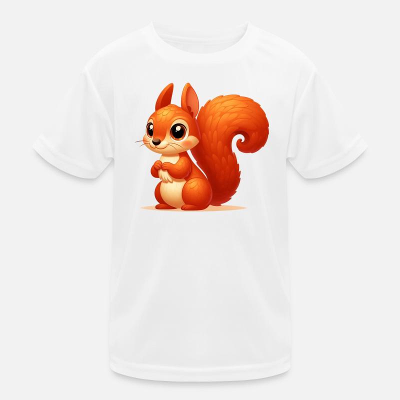 Squirrel Kids Functional T-Shirt