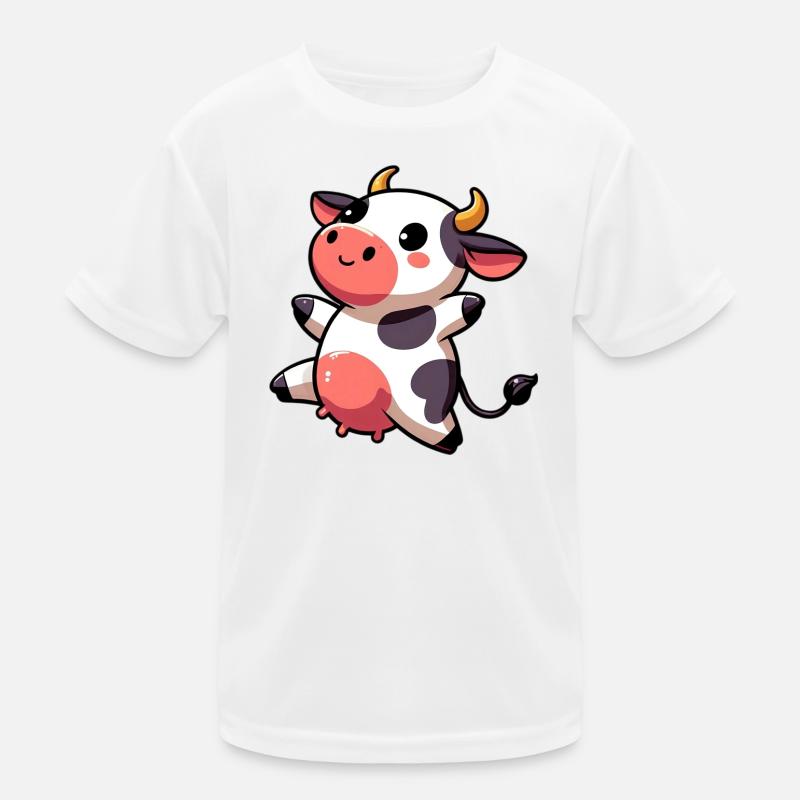 Vache T-shirt sport Enfant