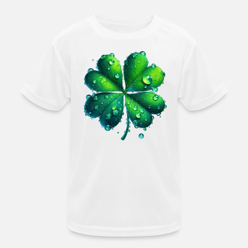 Four-leaf clover Kids Functional T-Shirt