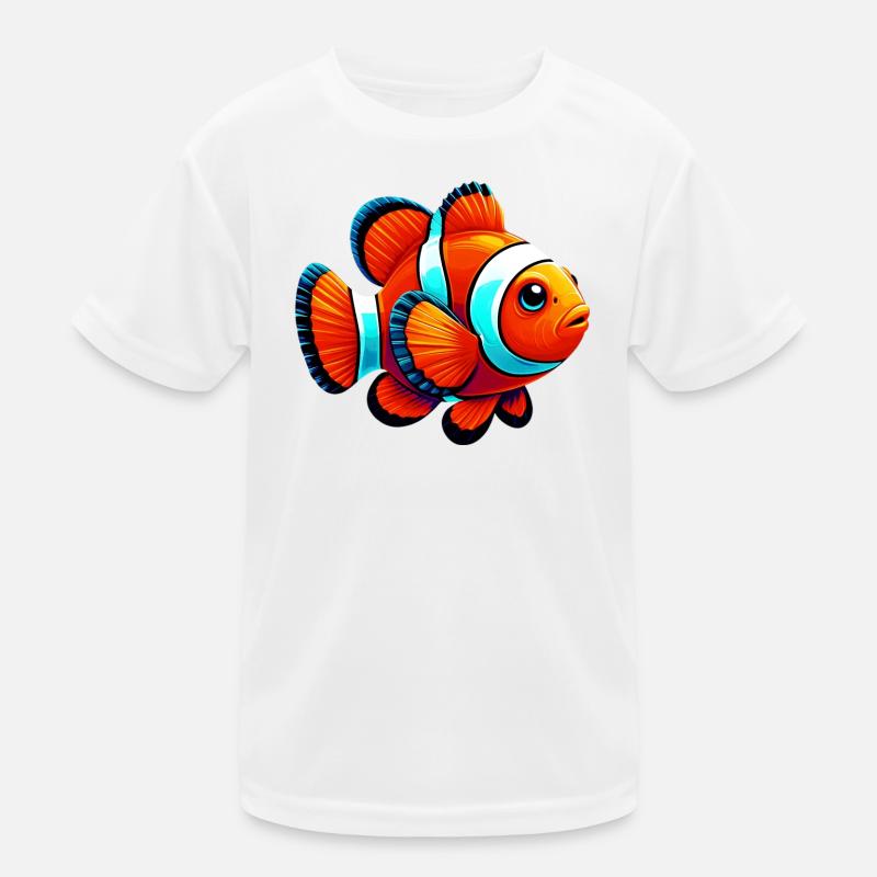 Clownfisch Kinder Funktions-T-Shirt