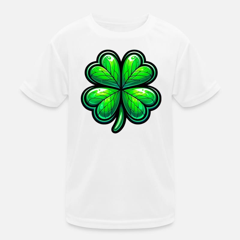 Four-leaf clover Kids Functional T-Shirt