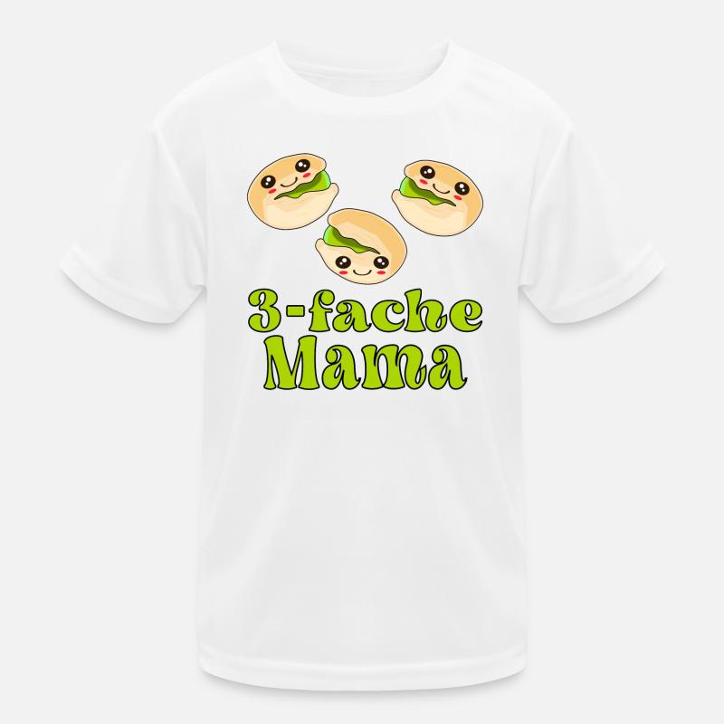Dreifache Mama BABY GEBURT Kinder Funktions-T-Shirt
