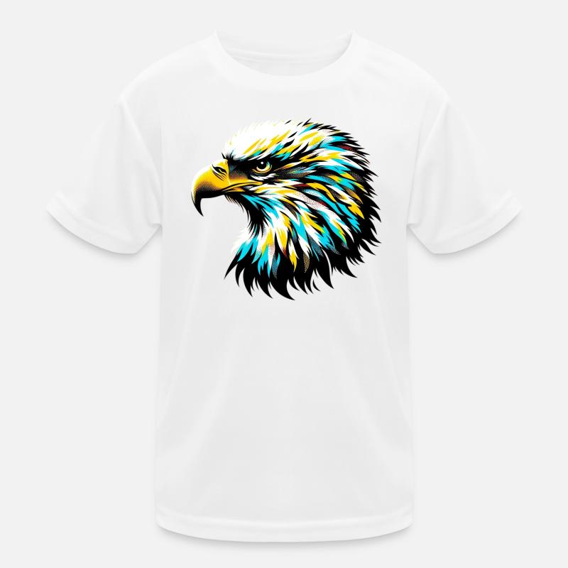 Adler Kinder Funktions-T-Shirt