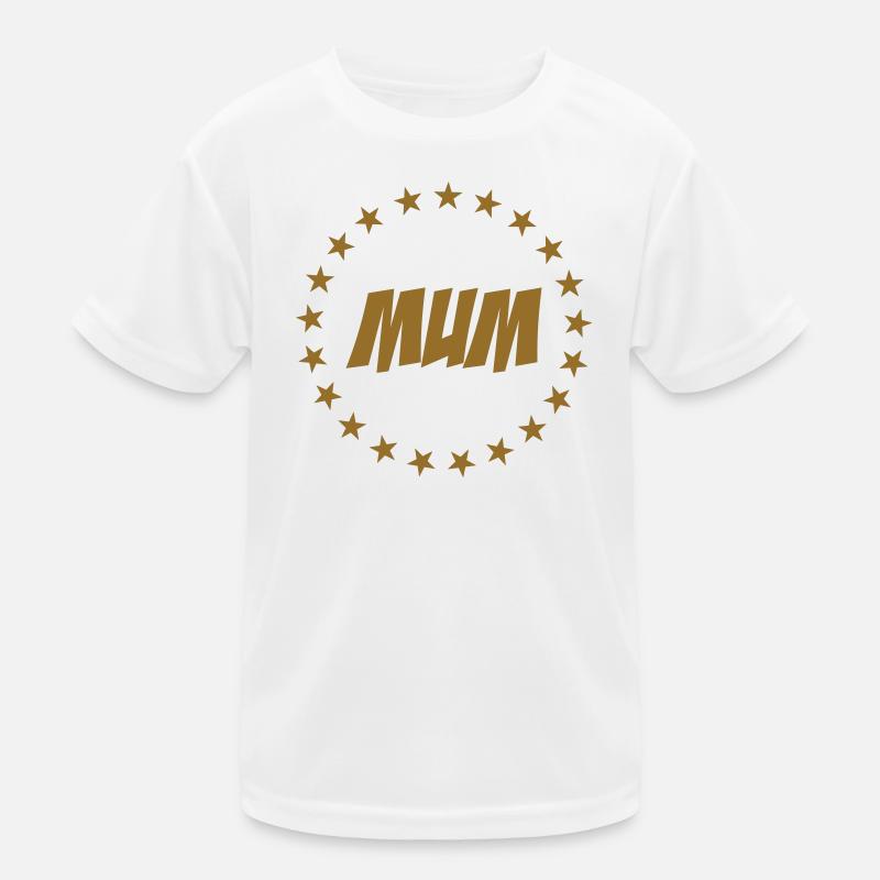 Maman d'Amour - Muttertag Kinder Funktions-T-Shirt