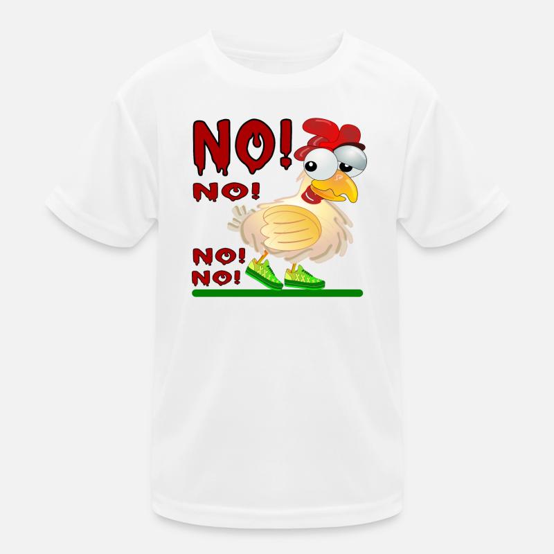 ANSWER NO - CHICKEN COOP Kids Functional T-Shirt