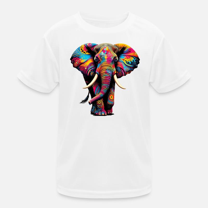 Elefant Kinder Funktions-T-Shirt
