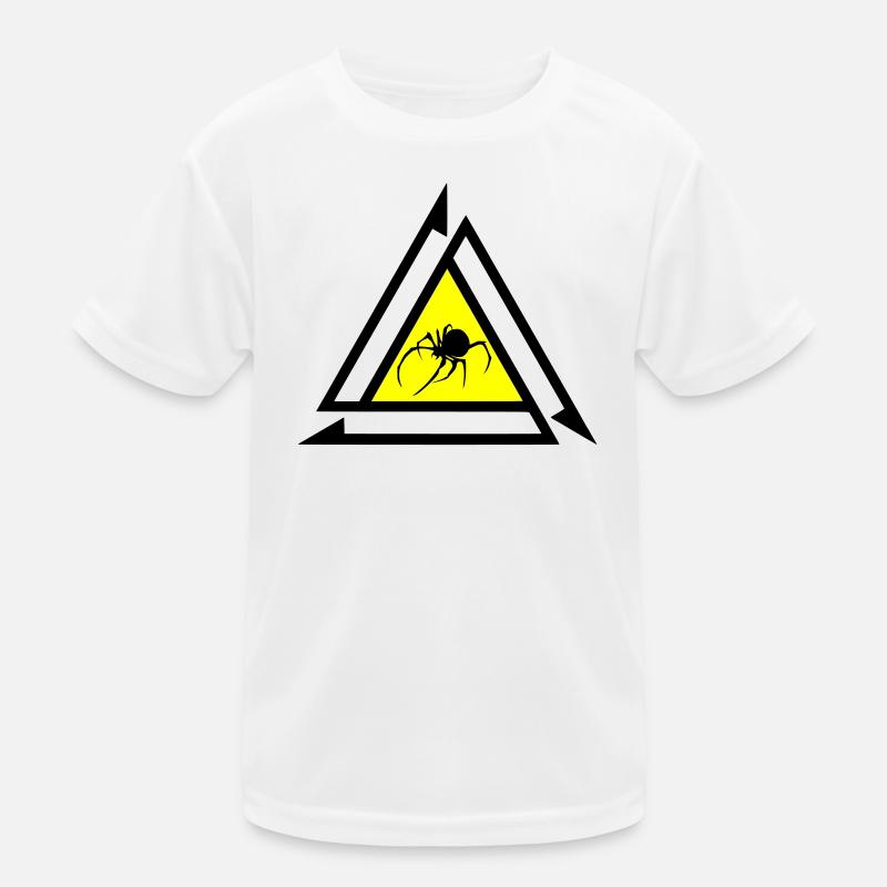 Spinne Kinder Funktions-T-Shirt