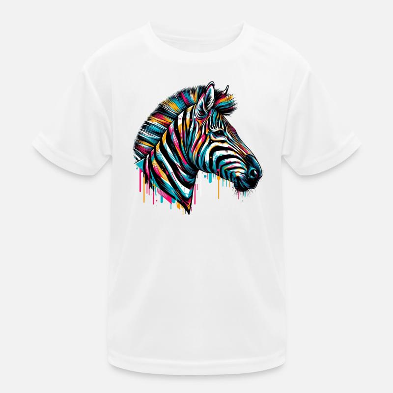 Zèbre T-shirt sport Enfant