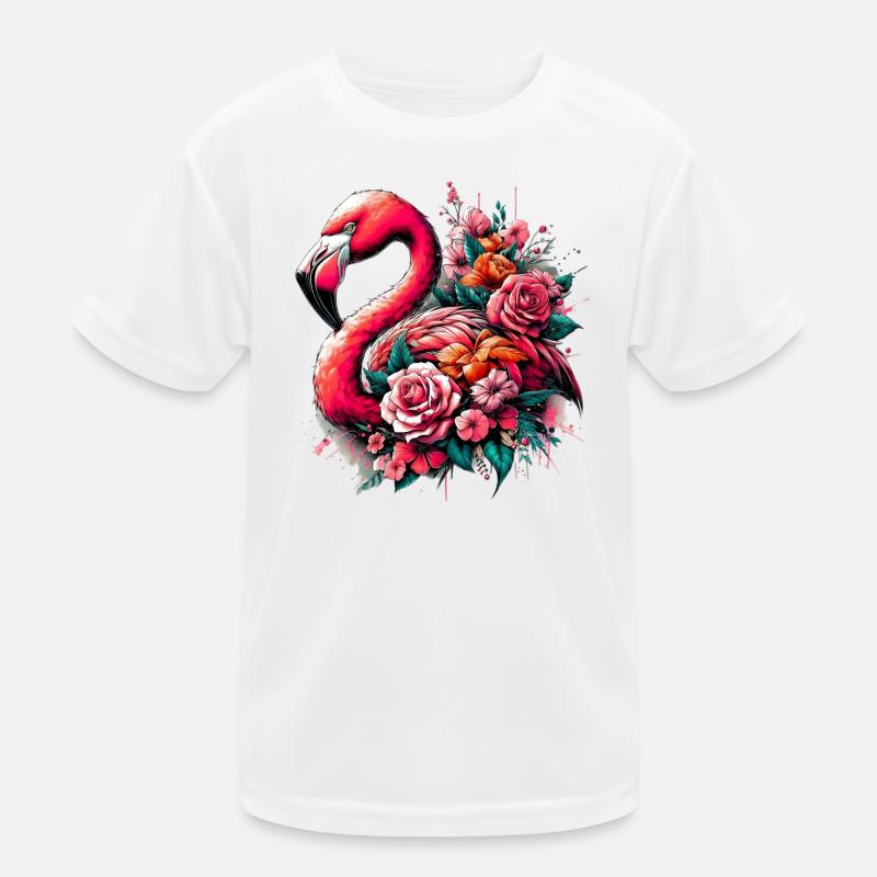 Flamingo Kinder Funktions-T-Shirt