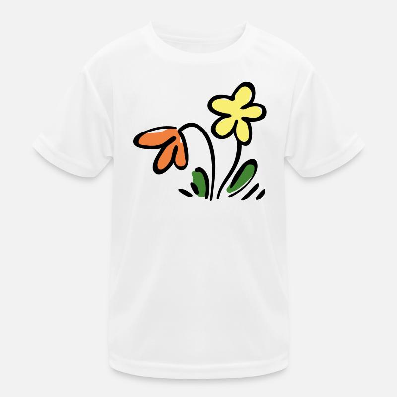 Fleur T-shirt sport Enfant