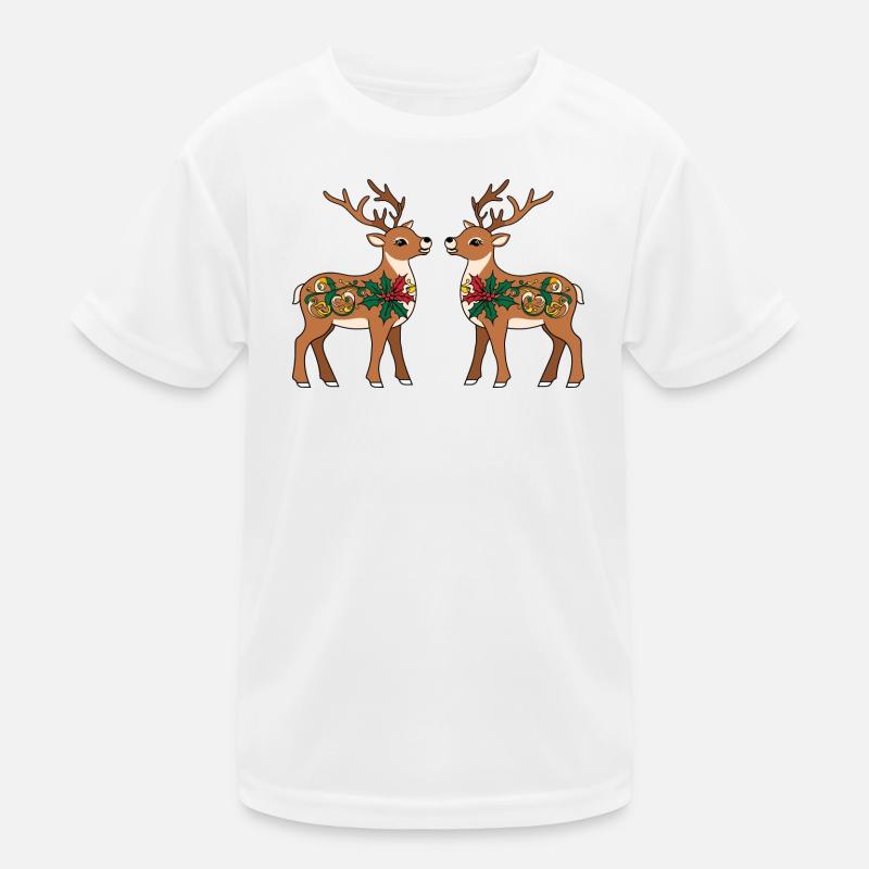 Reindeer Kids Functional T-Shirt