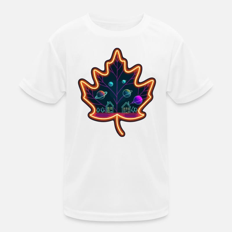 Maple leaf Kids Functional T-Shirt