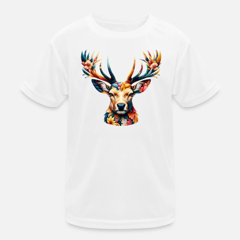 Deer Kids Functional T-Shirt