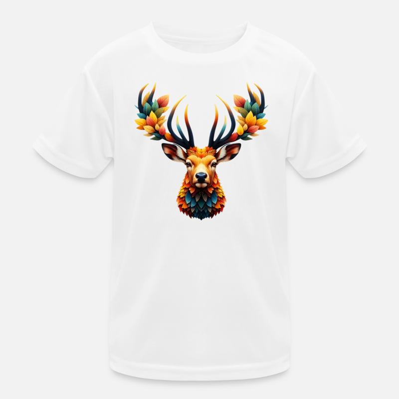 Deer Kids Functional T-Shirt