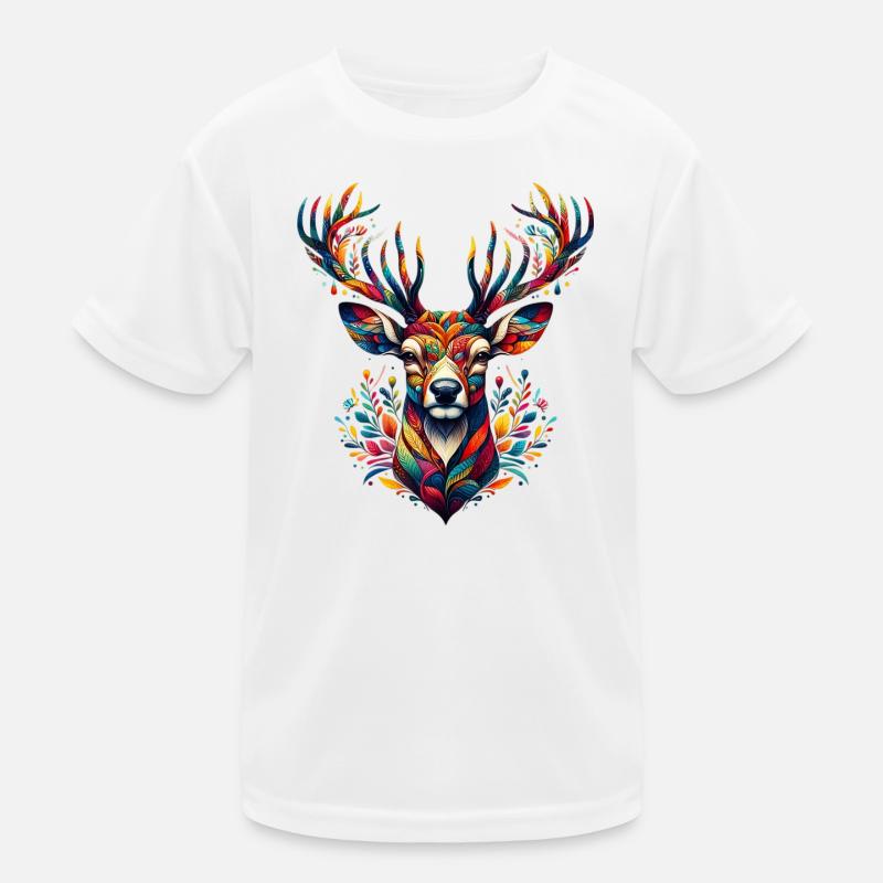 Deer Kids Functional T-Shirt