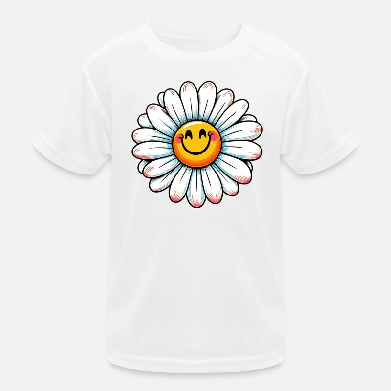 Gänseblümchen Kinder Funktions-T-Shirt