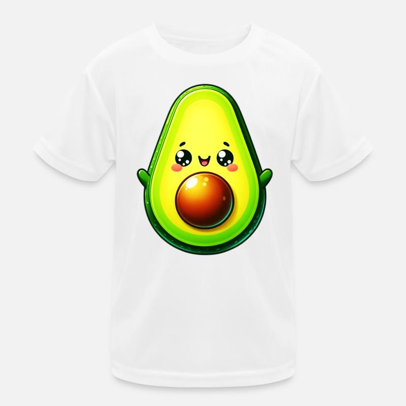 Avocado Kinder Funktions-T-Shirt