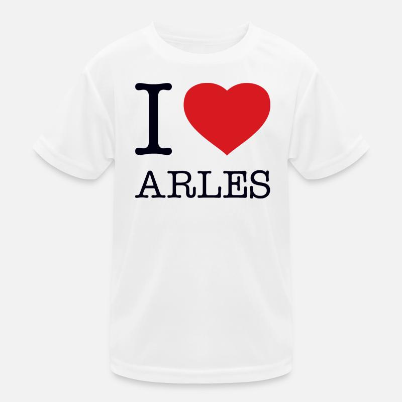 I LOVE ARLES Kids Functional T-Shirt