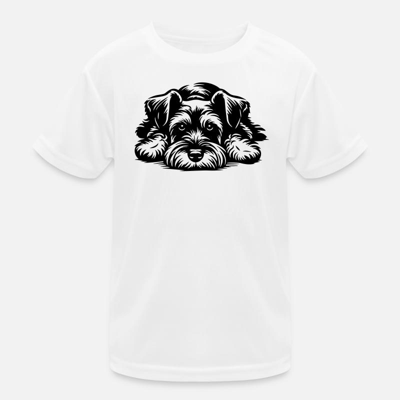 Schnauzer nain T-shirt sport Enfant