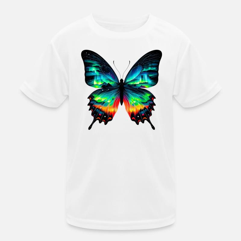Schmetterling Kinder Funktions-T-Shirt