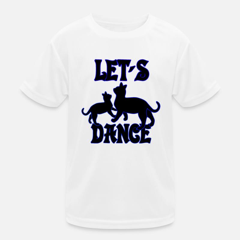 Cats dance together Kids Functional T-Shirt