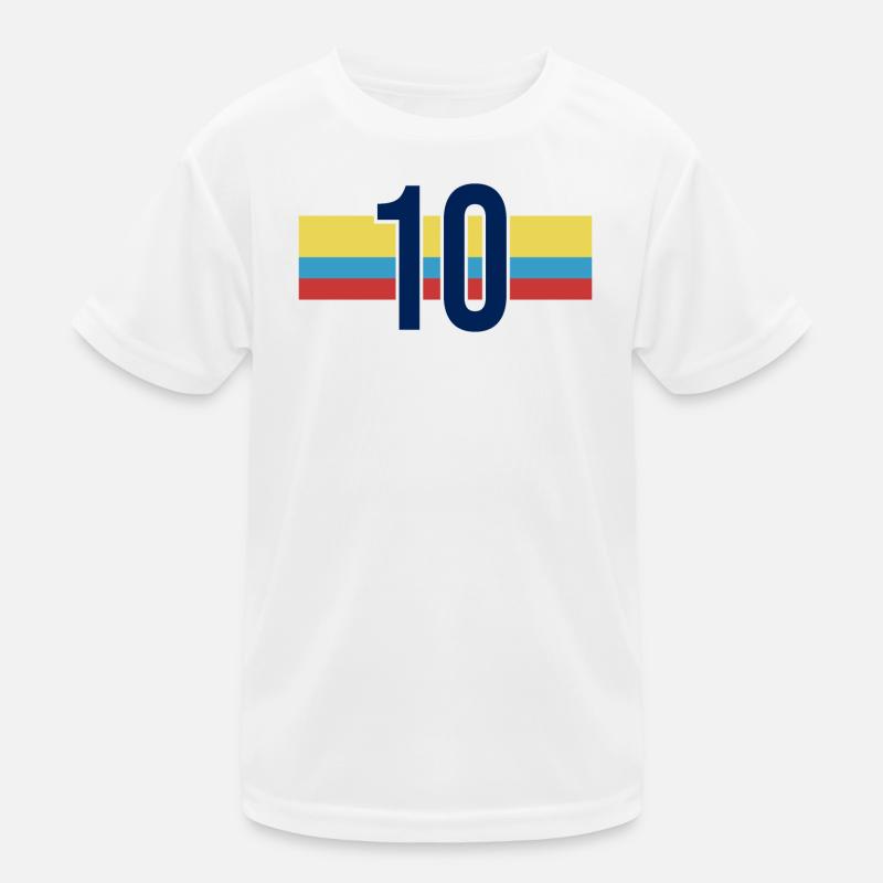 Sportlerin Nummer 10 Kinder Funktions-T-Shirt