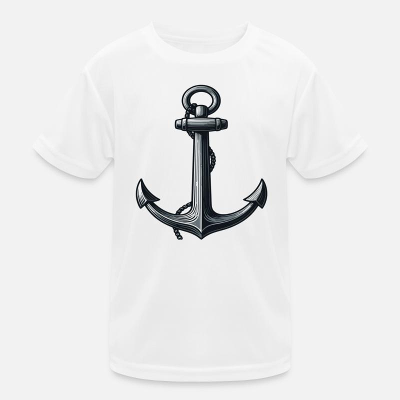 Conception d’ancre maritime pour les aventuriers T-shirt sport Enfant