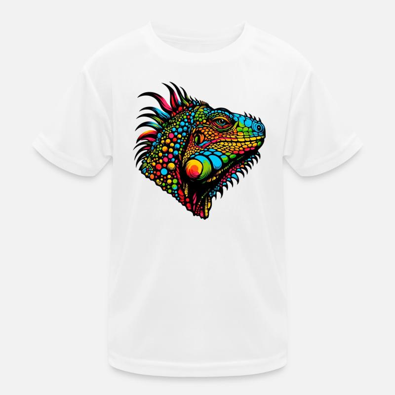 Leguan Kinder Funktions-T-Shirt