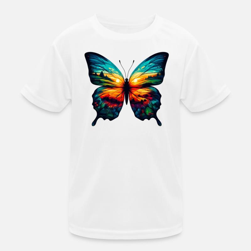 Papillon T-shirt sport Enfant