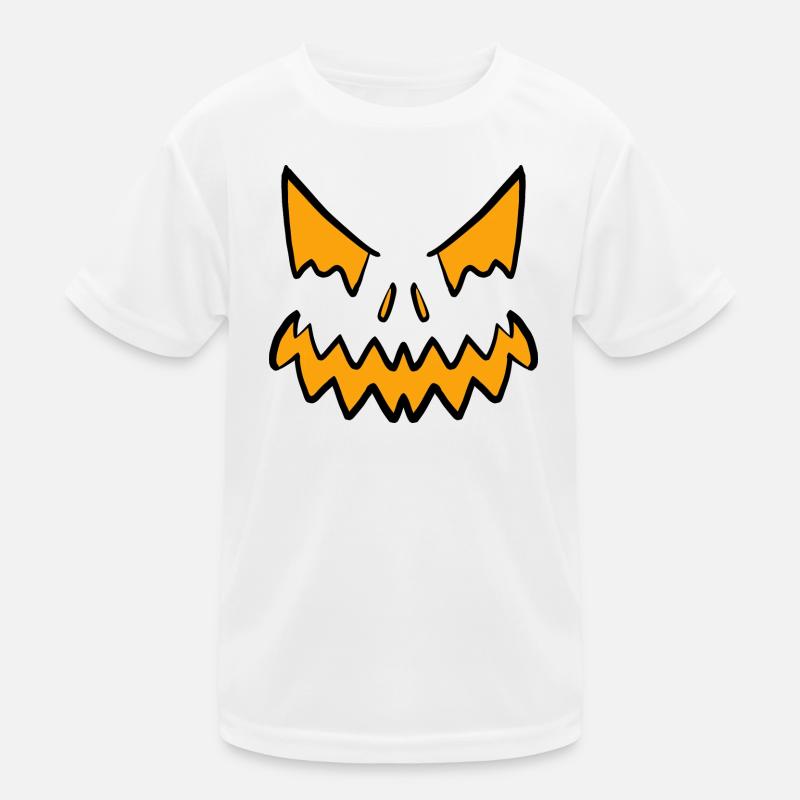 Halloween Face 1/2024 Kids Functional T-Shirt