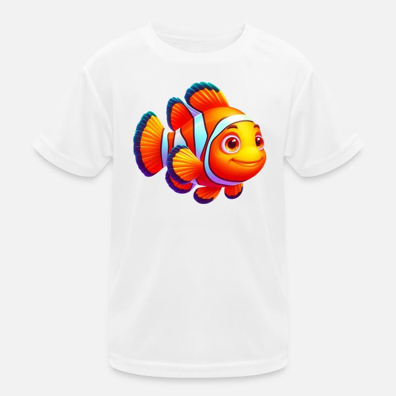Clownfisch Kinder Funktions-T-Shirt