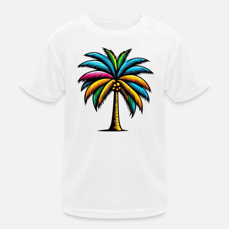 Palmier T-shirt sport Enfant
