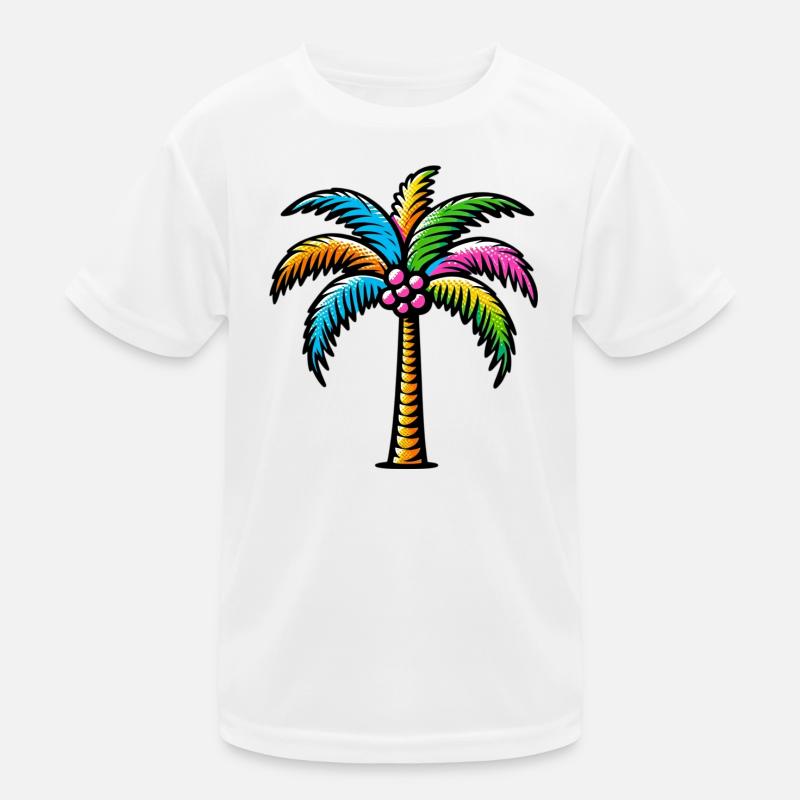 Palmier T-shirt sport Enfant