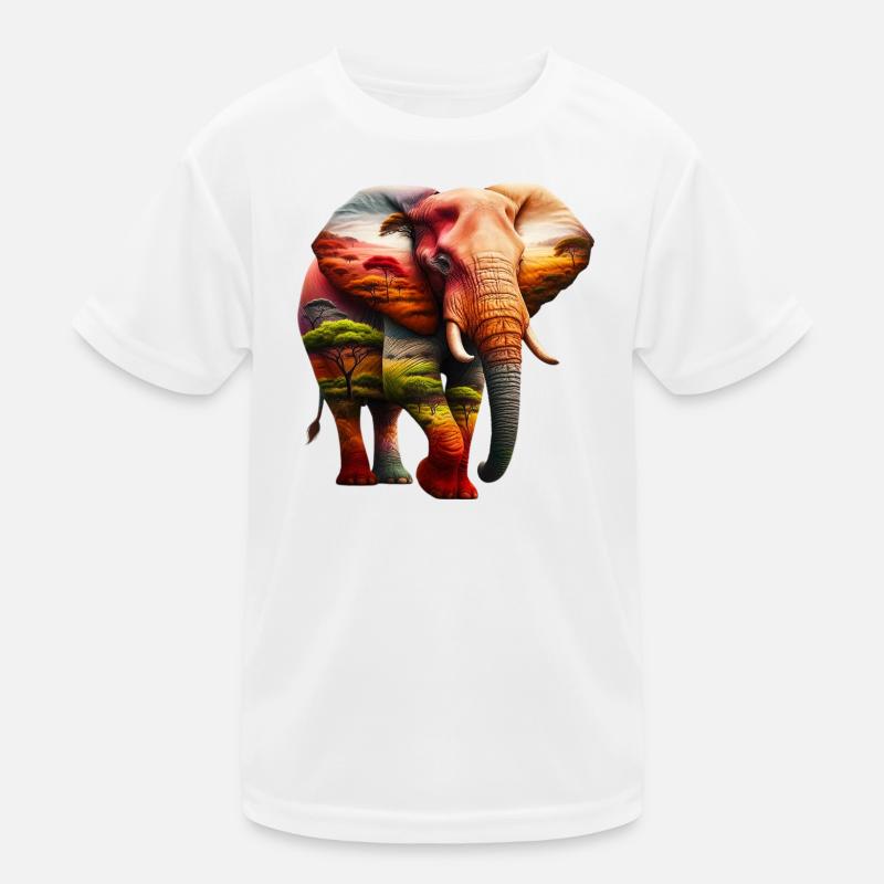 Elephant Kids Functional T-Shirt