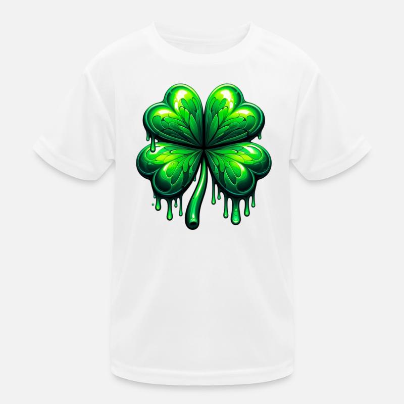 Four-leaf clover Kids Functional T-Shirt