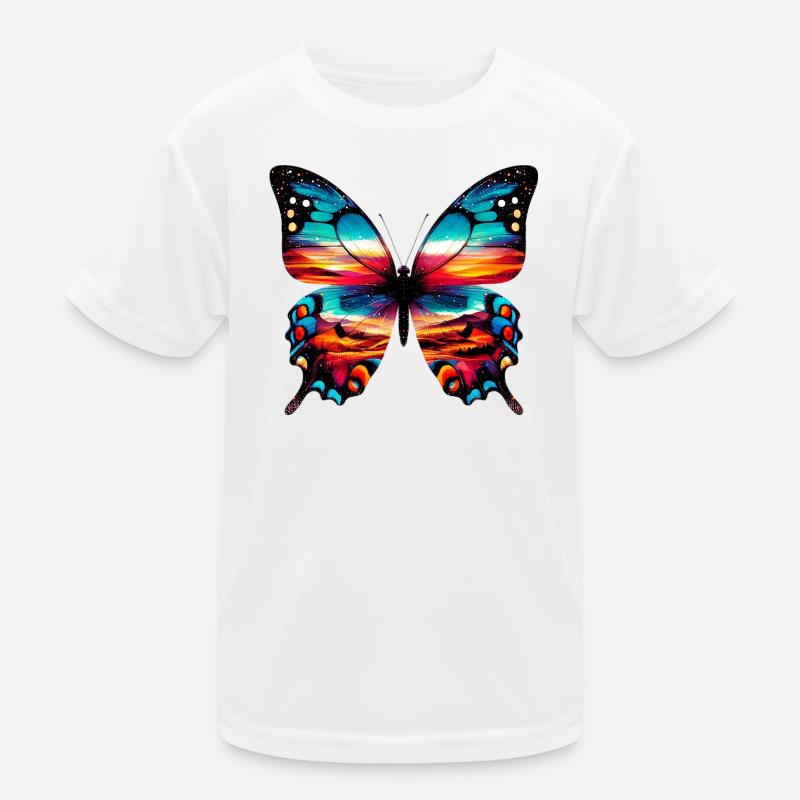 Papillon T-shirt sport Enfant