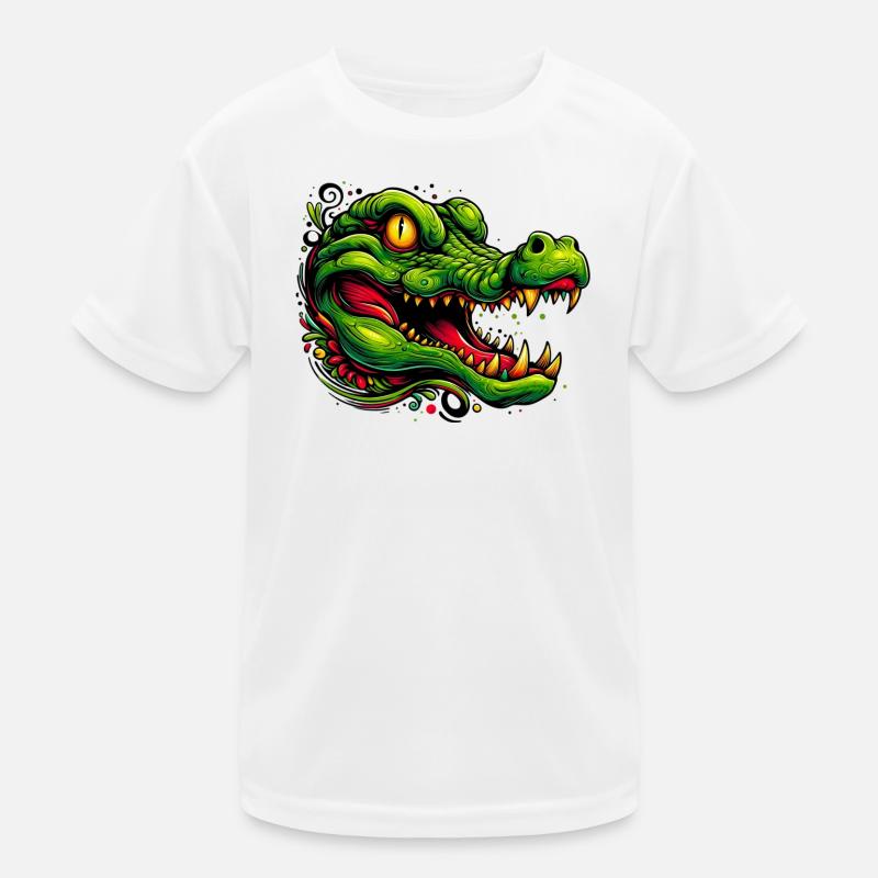 Alligator Crocodile T-shirt sport Enfant