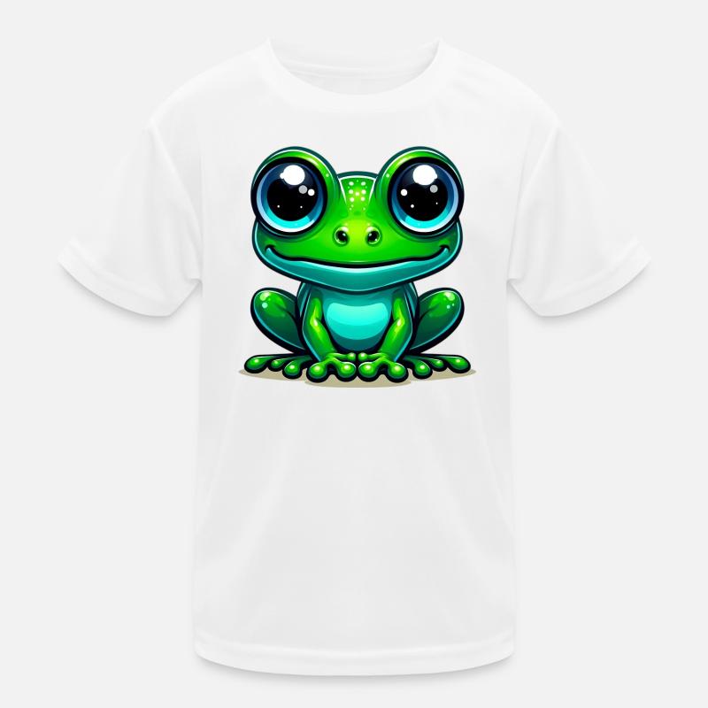 Frosch Kinder Funktions-T-Shirt