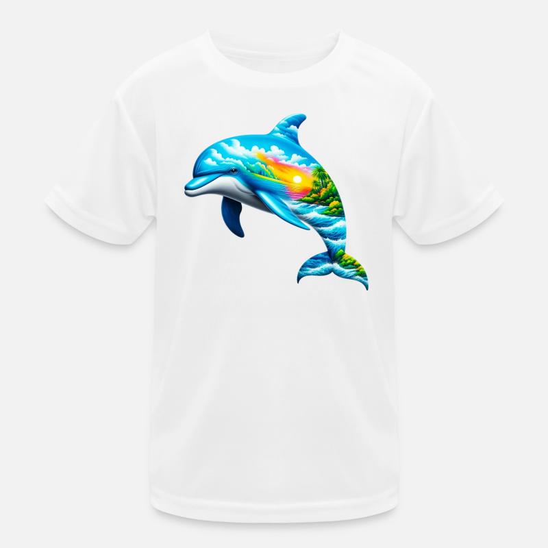 Dauphin T-shirt sport Enfant