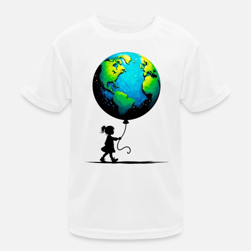 Planet Earth Kids Functional T-Shirt